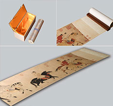 工布江达馆藏书画复制博物馆书画复制服务