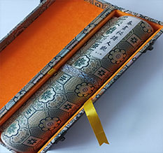 工布江达书画装裱案例